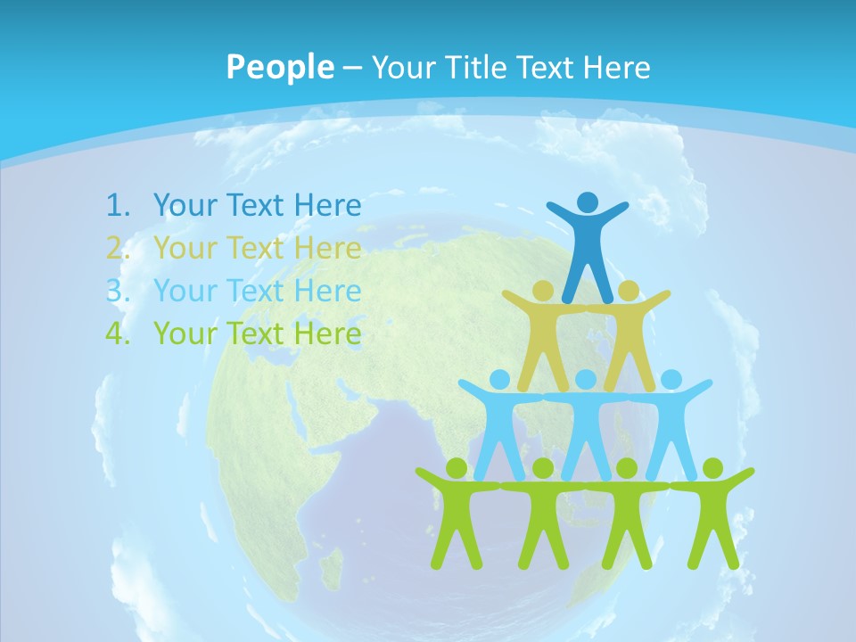 Part Worldmap West PowerPoint Template
