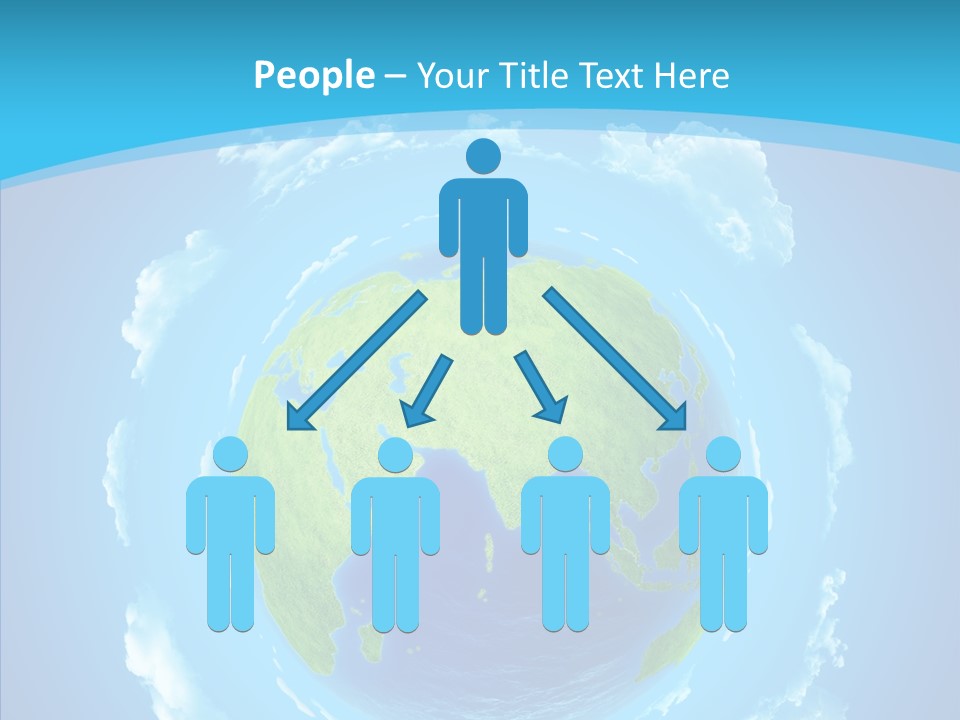 Part Worldmap West PowerPoint Template