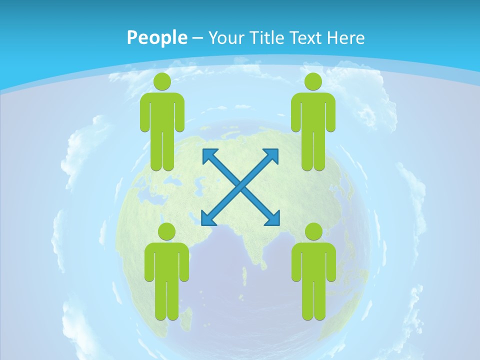 Part Worldmap West PowerPoint Template