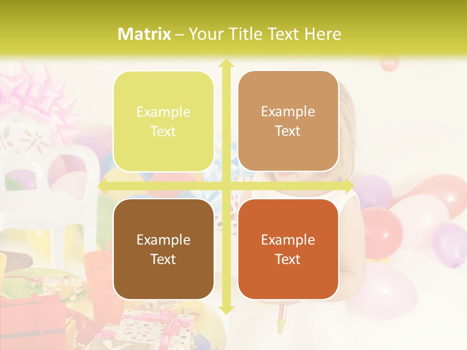 Red Smile Sweet PowerPoint Template