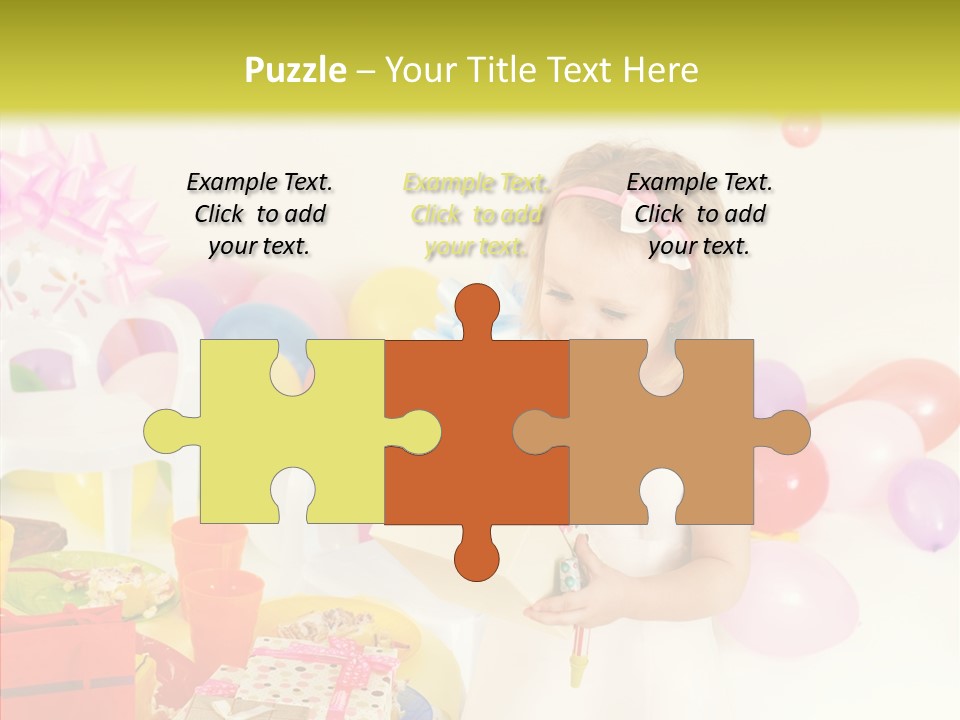 Red Smile Sweet PowerPoint Template