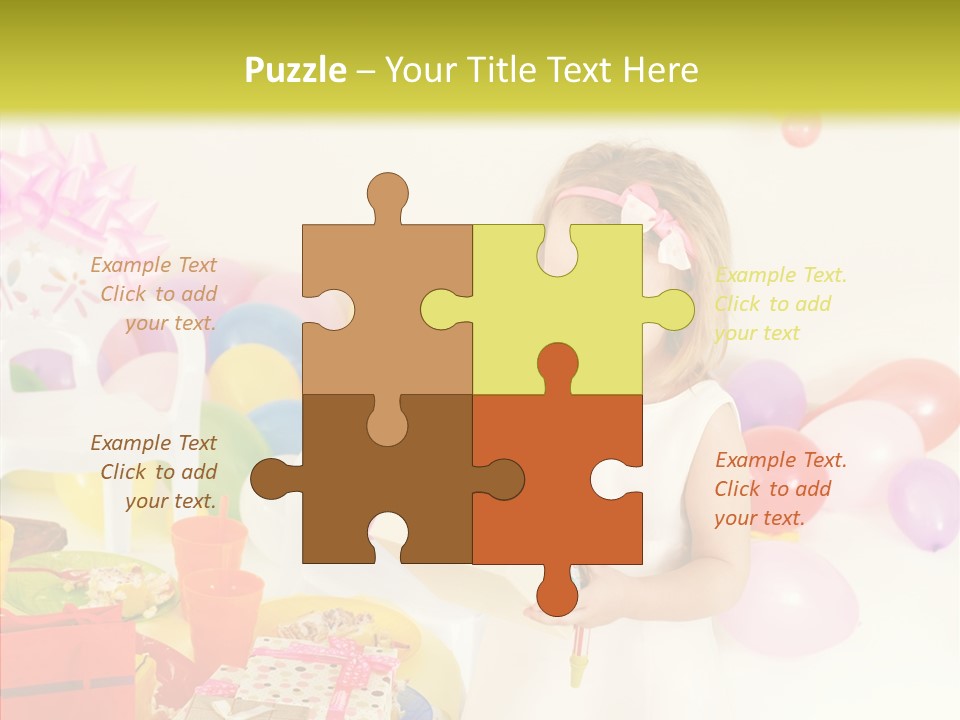 Red Smile Sweet PowerPoint Template