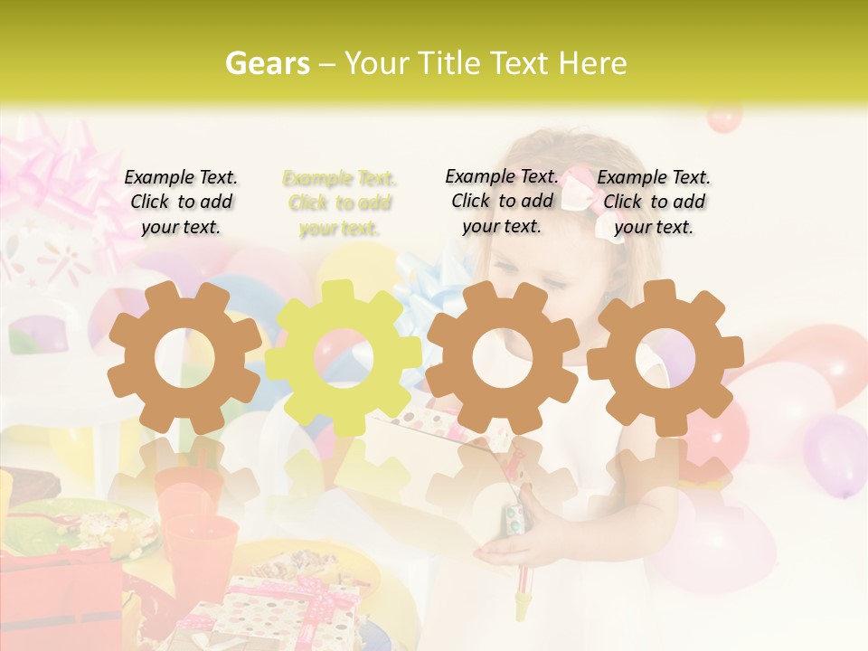 Red Smile Sweet PowerPoint Template