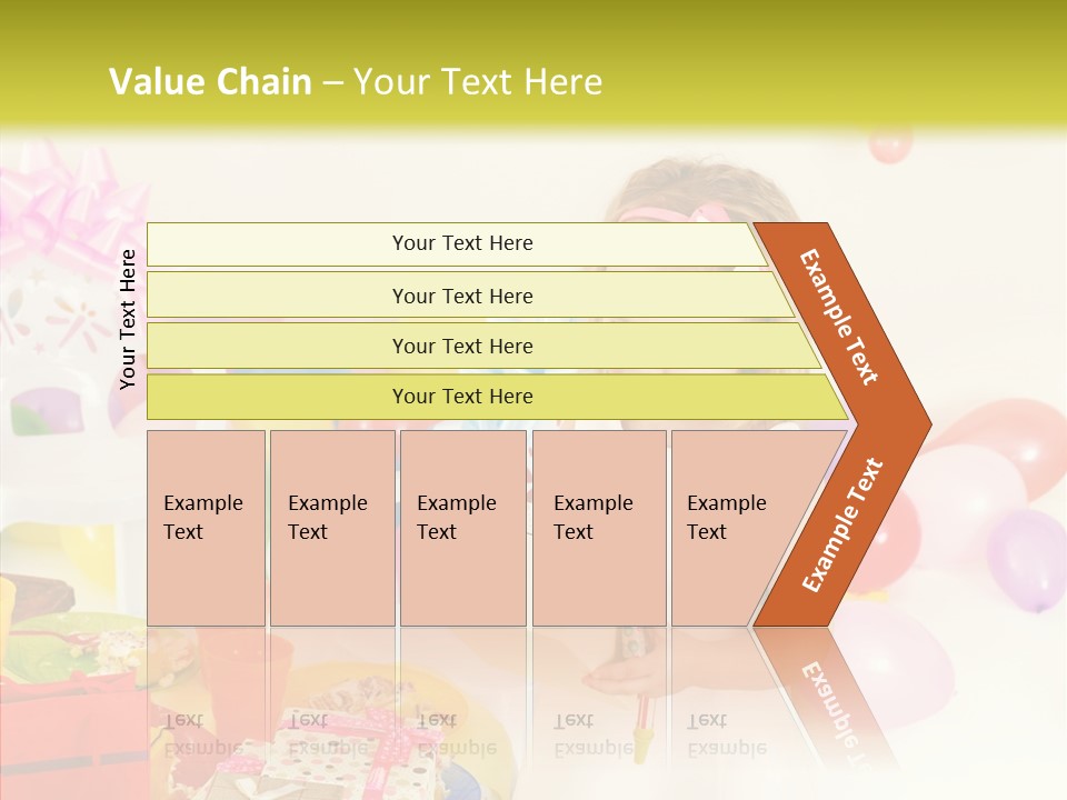 Red Smile Sweet PowerPoint Template