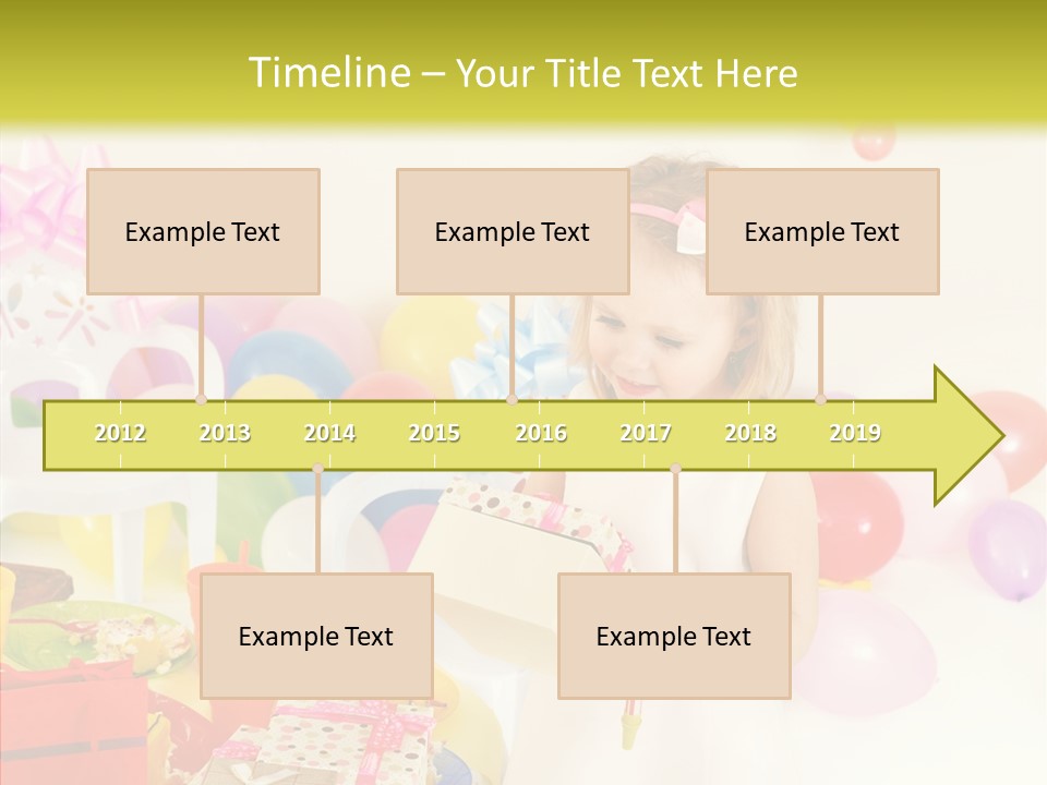 Red Smile Sweet PowerPoint Template