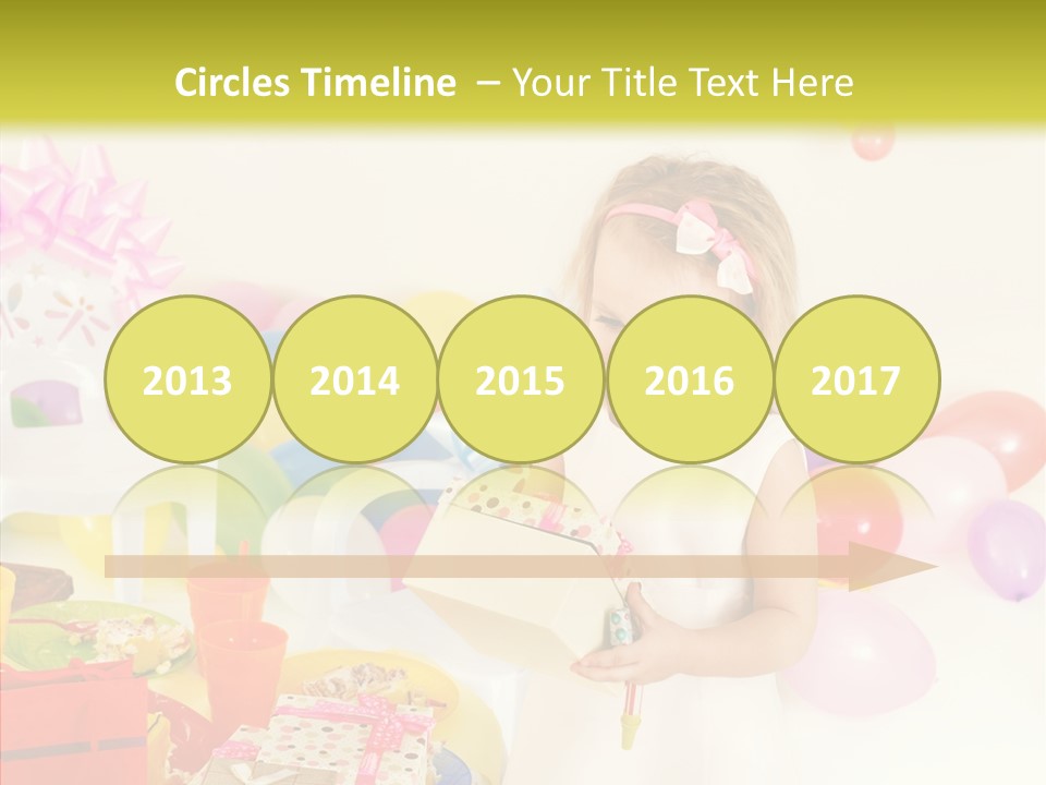 Red Smile Sweet PowerPoint Template