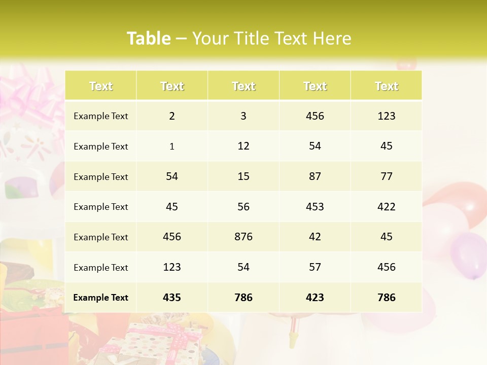 Red Smile Sweet PowerPoint Template