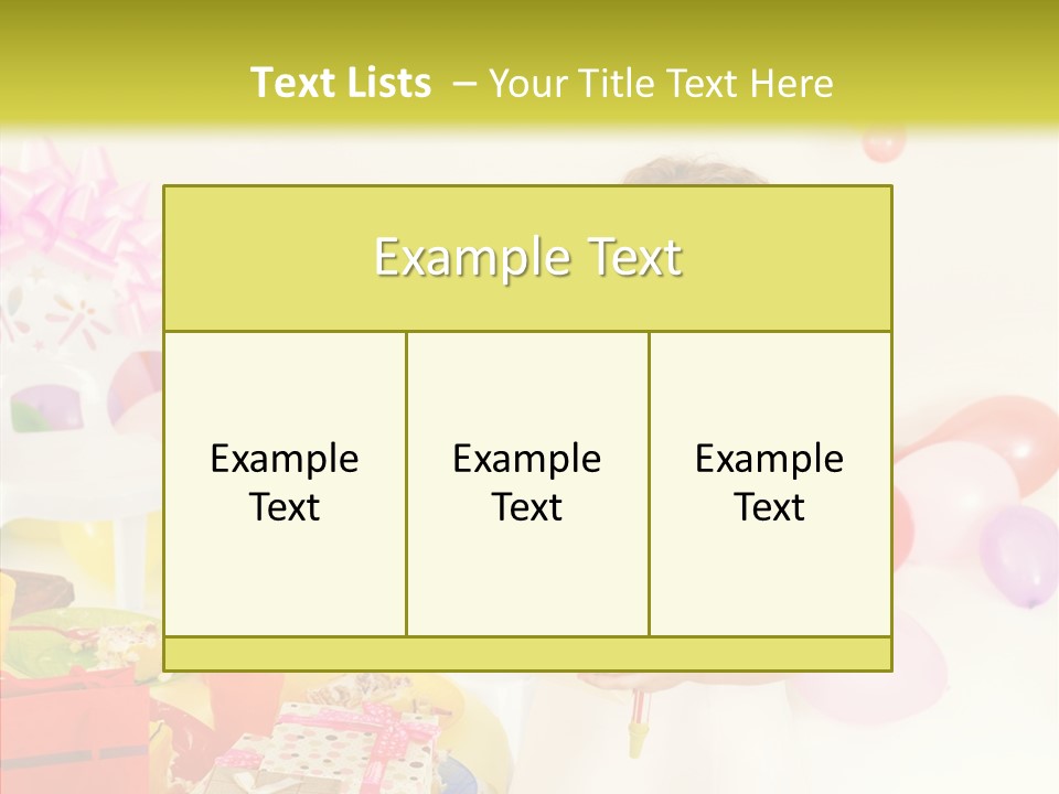 Red Smile Sweet PowerPoint Template