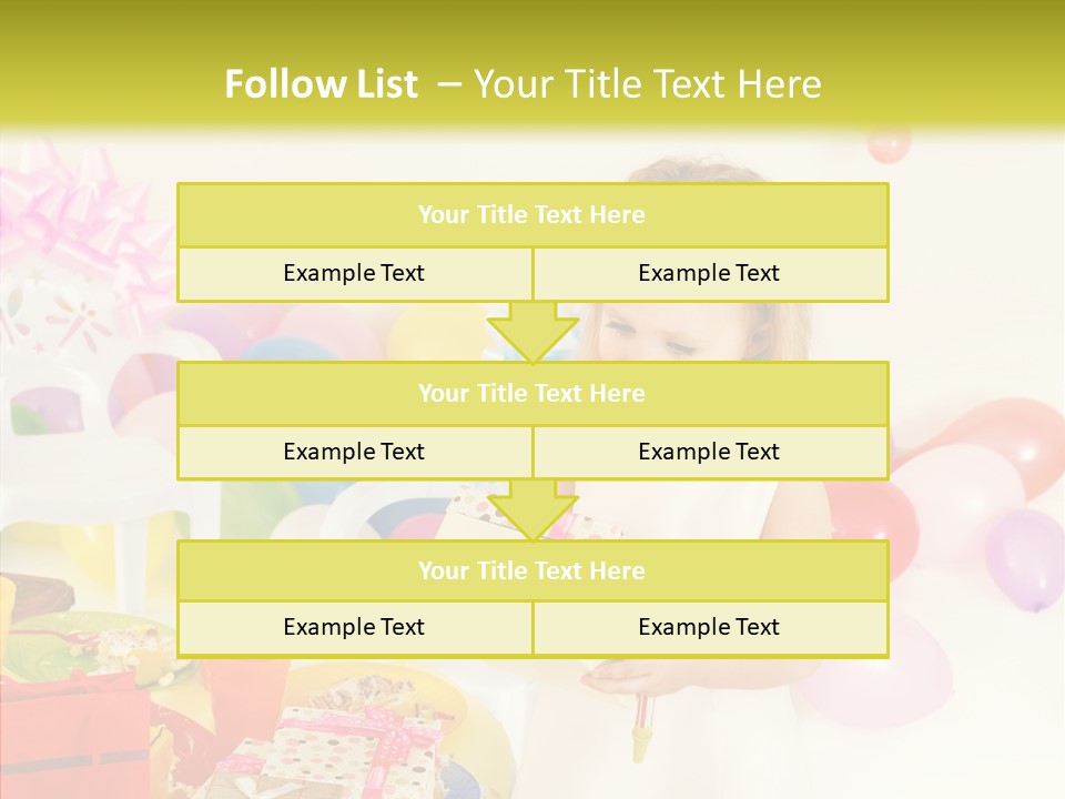 Red Smile Sweet PowerPoint Template