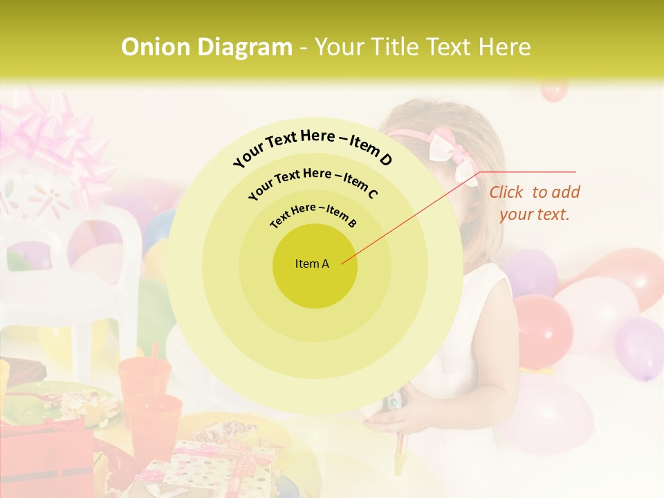 Red Smile Sweet PowerPoint Template