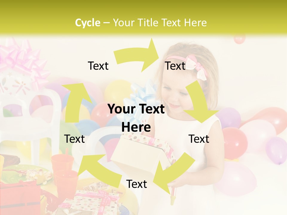 Red Smile Sweet PowerPoint Template
