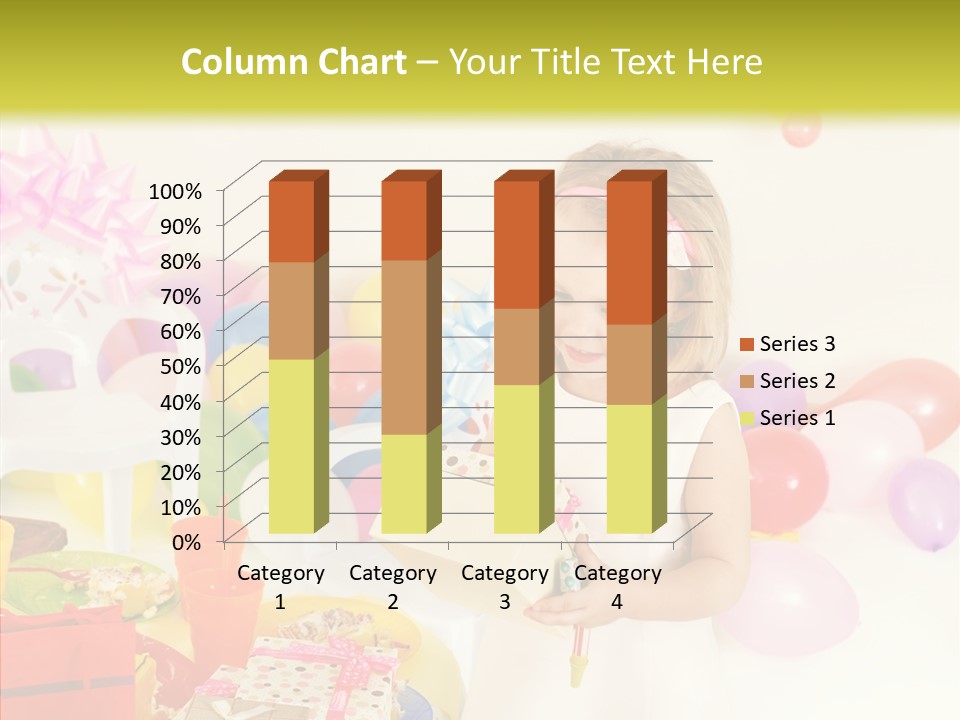 Red Smile Sweet PowerPoint Template
