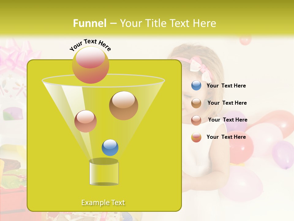 Red Smile Sweet PowerPoint Template