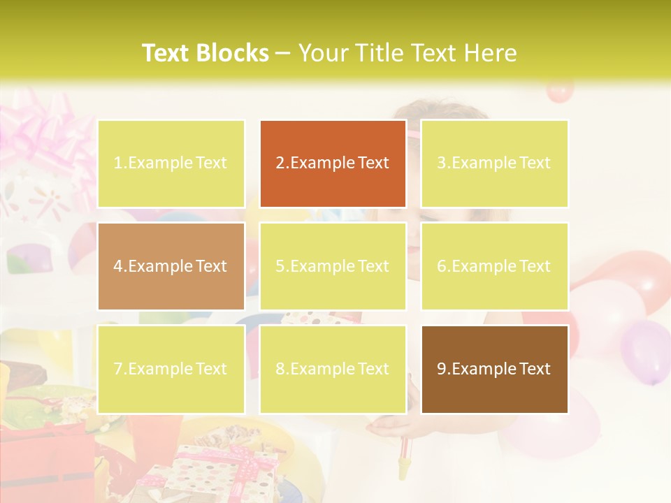 Red Smile Sweet PowerPoint Template