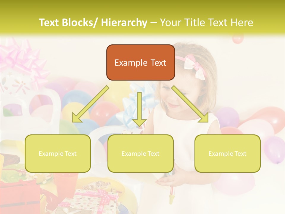 Red Smile Sweet PowerPoint Template