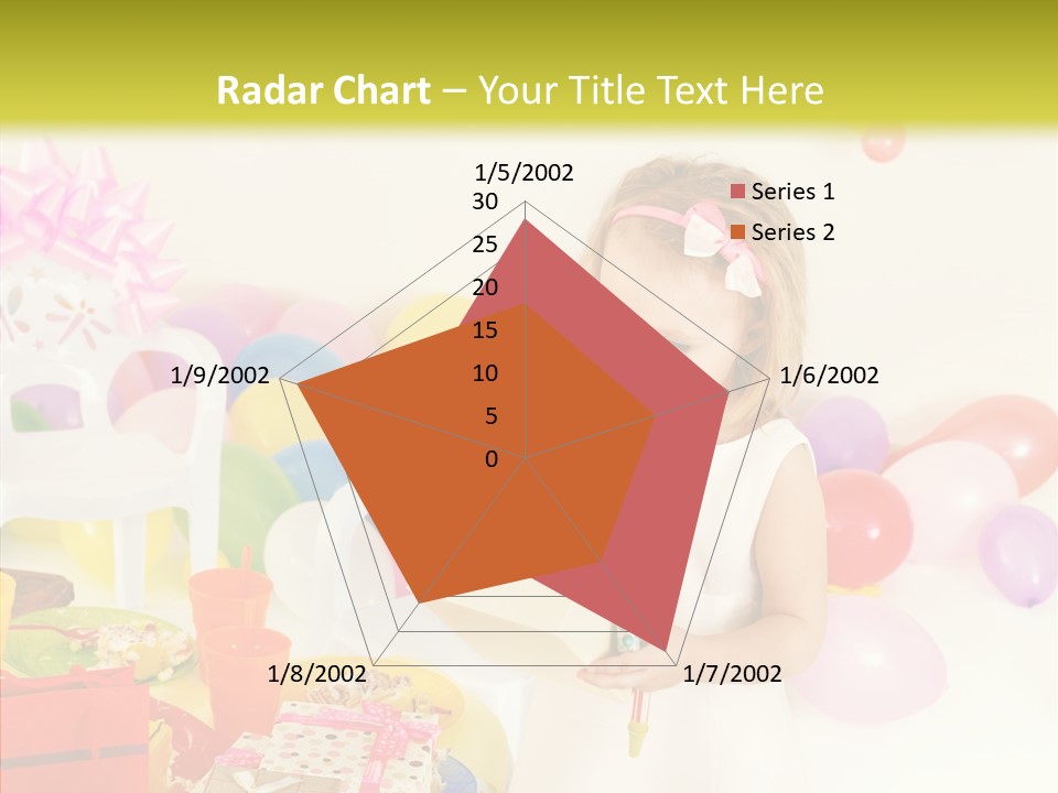 Red Smile Sweet PowerPoint Template