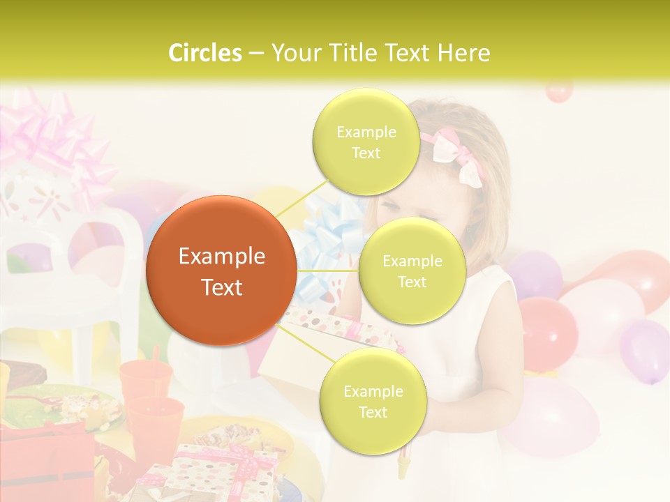 Red Smile Sweet PowerPoint Template