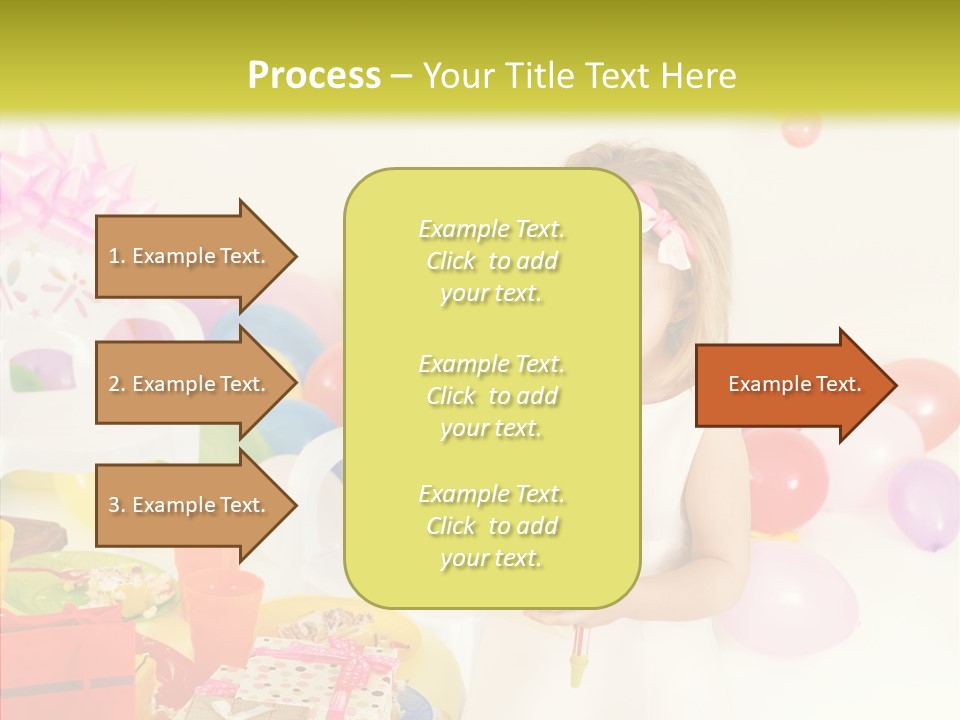 Red Smile Sweet PowerPoint Template
