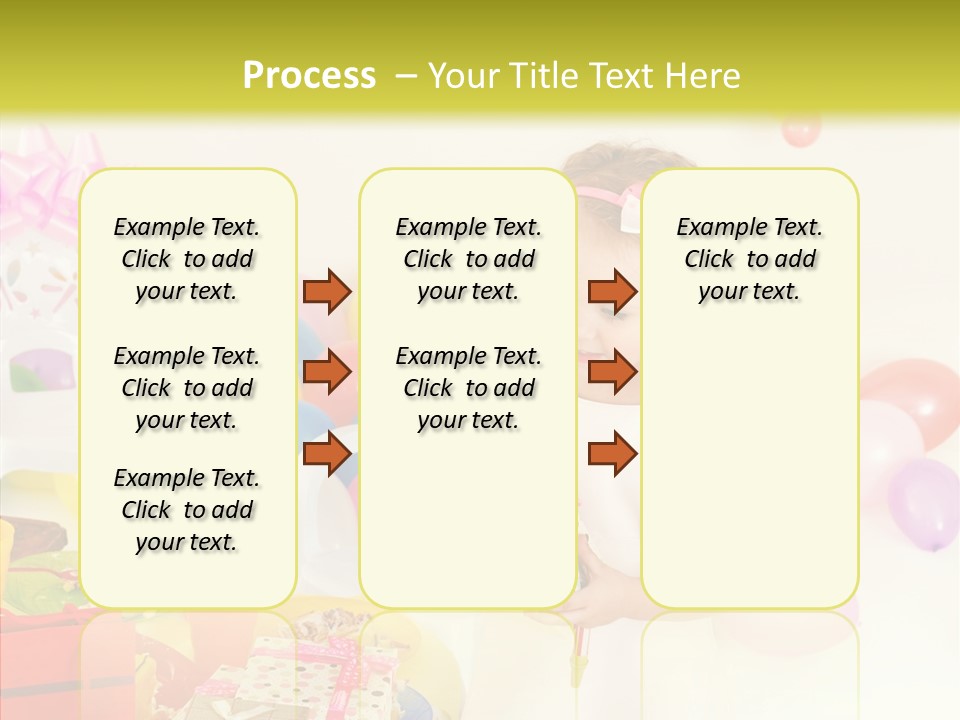 Red Smile Sweet PowerPoint Template