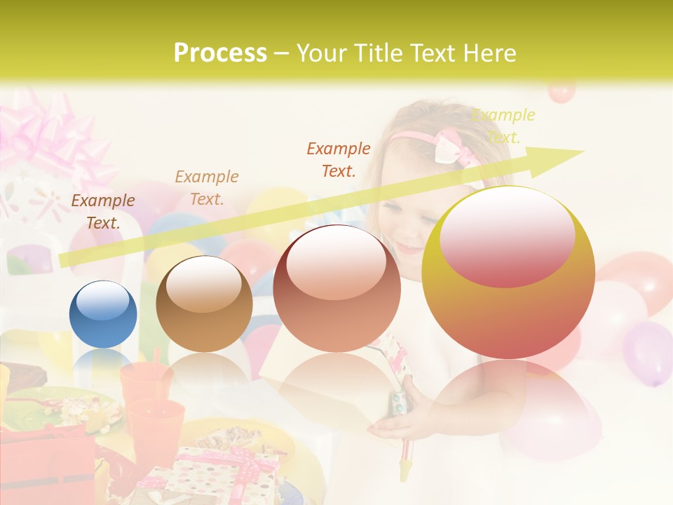 Red Smile Sweet PowerPoint Template
