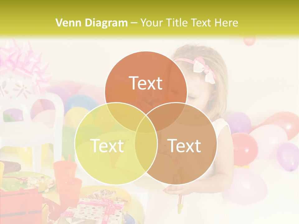 Red Smile Sweet PowerPoint Template