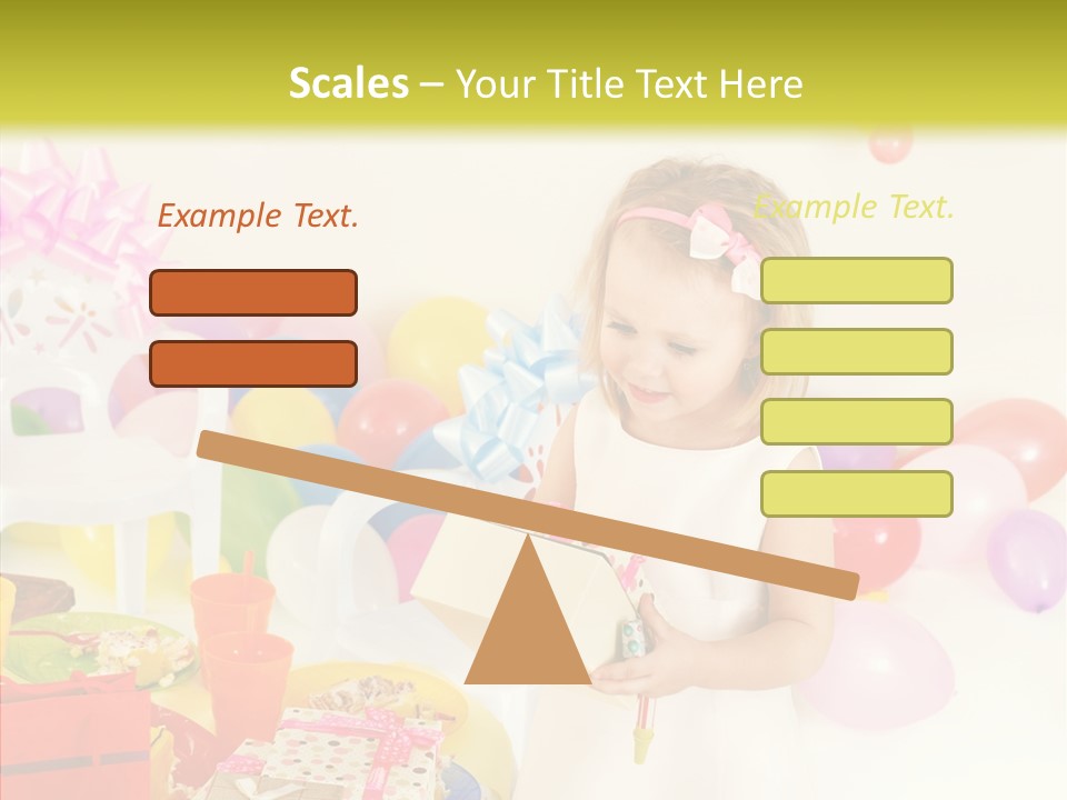 Red Smile Sweet PowerPoint Template