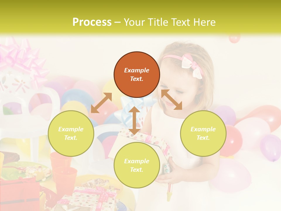 Red Smile Sweet PowerPoint Template