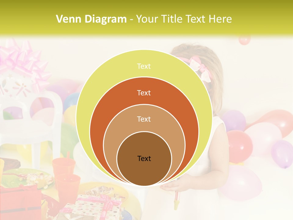 Red Smile Sweet PowerPoint Template