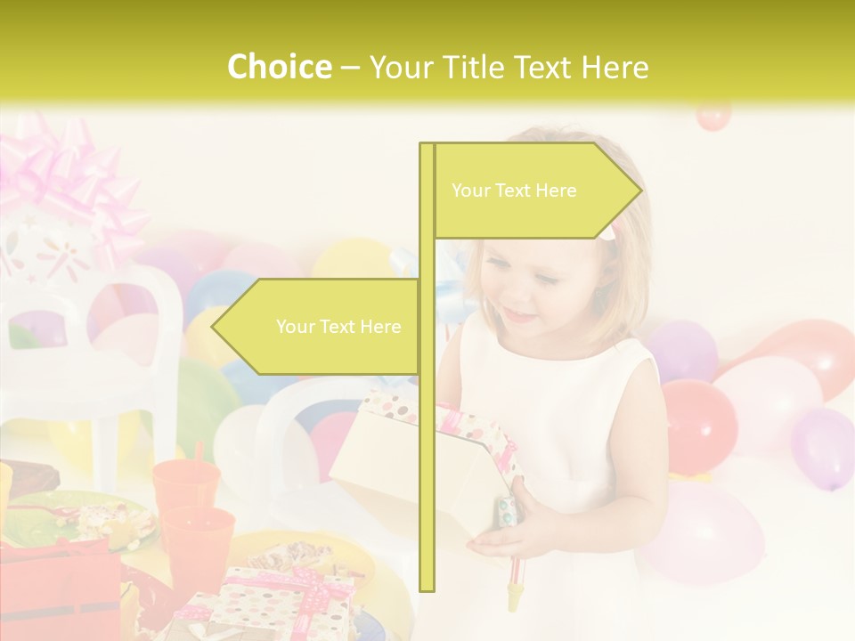 Red Smile Sweet PowerPoint Template