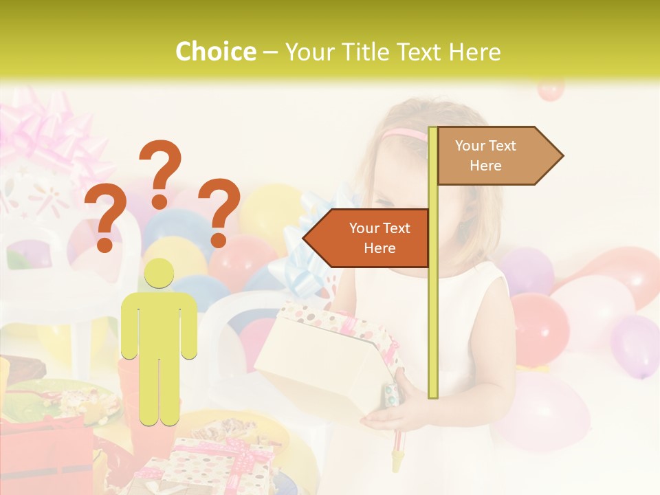 Red Smile Sweet PowerPoint Template