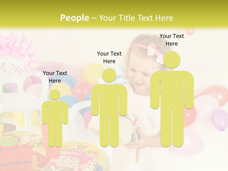 Red Smile Sweet PowerPoint Template