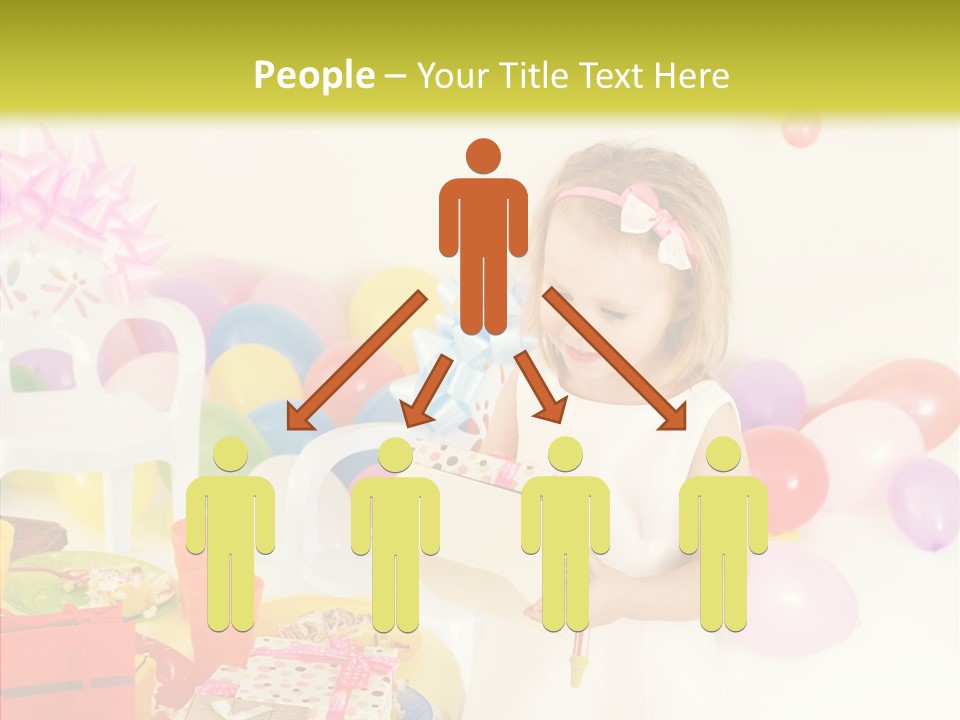 Red Smile Sweet PowerPoint Template