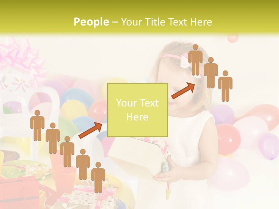 Red Smile Sweet PowerPoint Template