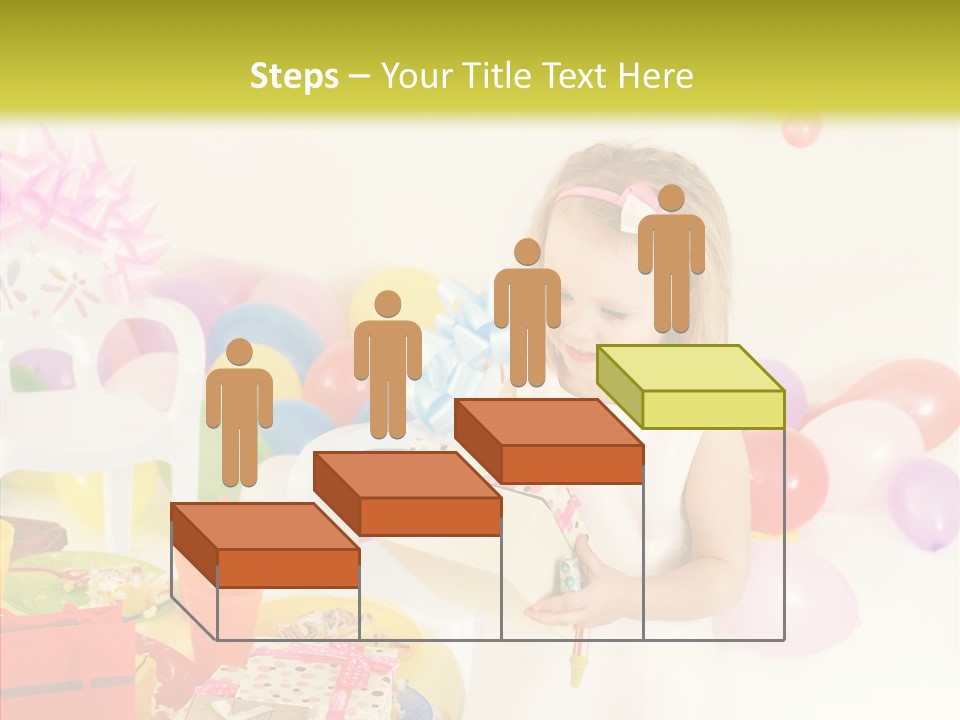 Red Smile Sweet PowerPoint Template