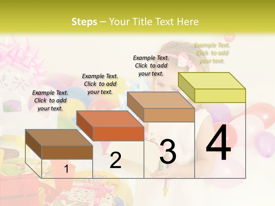 Red Smile Sweet PowerPoint Template