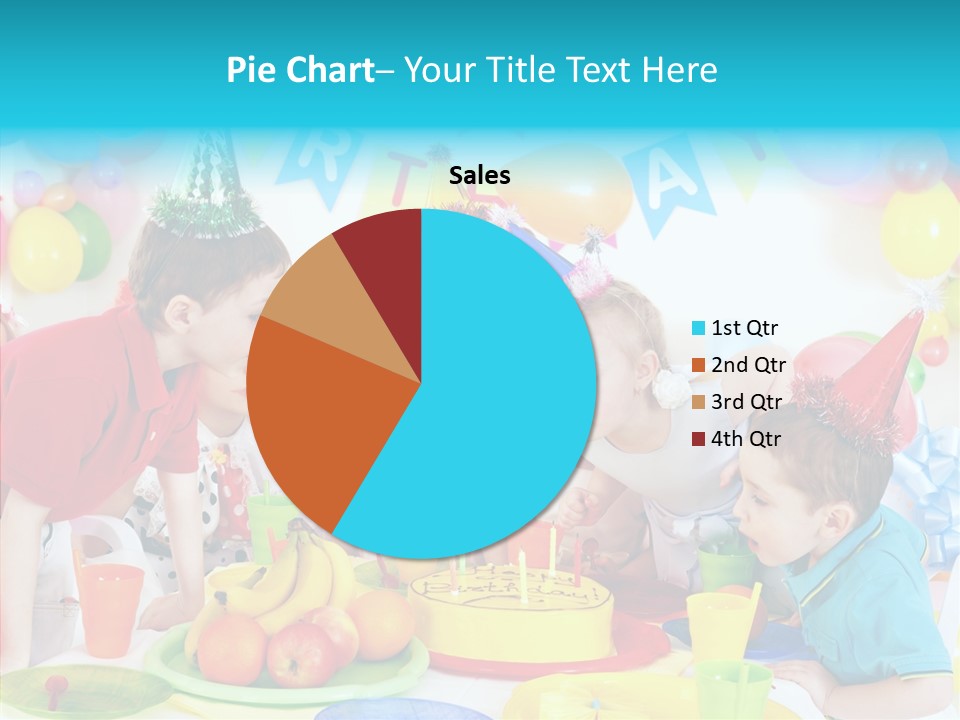 Food Face Makeup PowerPoint Template