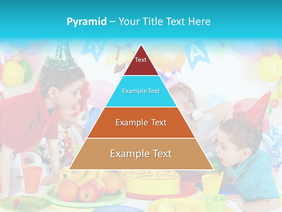 Food Face Makeup PowerPoint Template