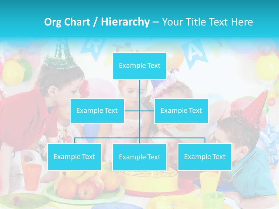 Food Face Makeup PowerPoint Template