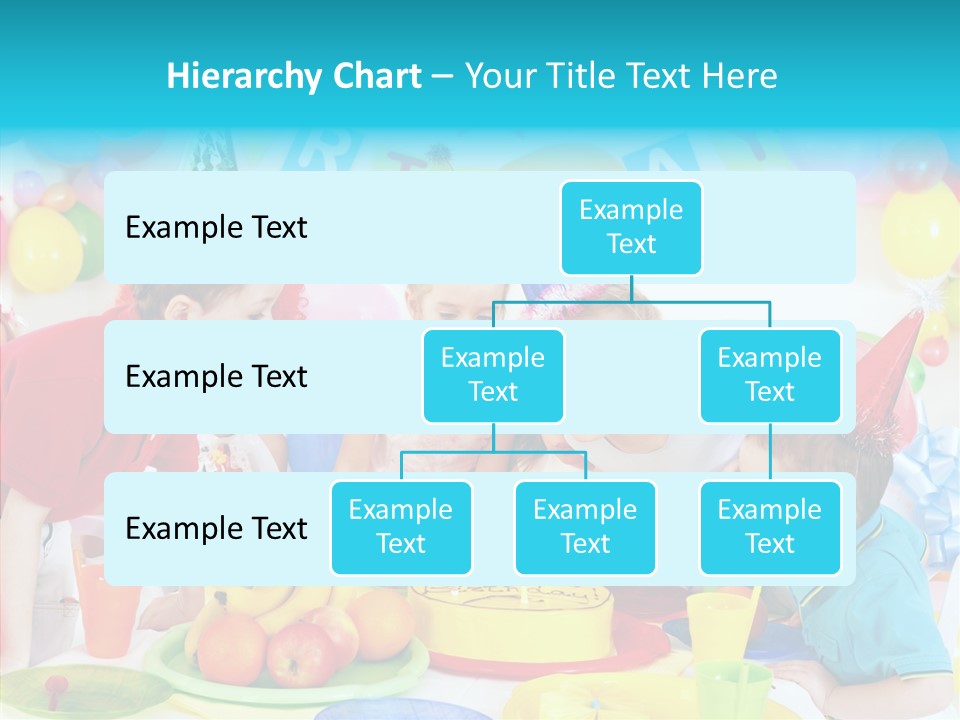 Food Face Makeup PowerPoint Template