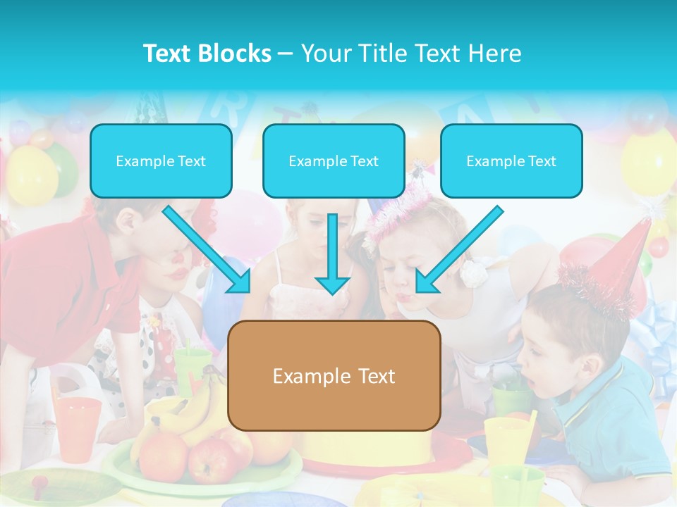 Food Face Makeup PowerPoint Template