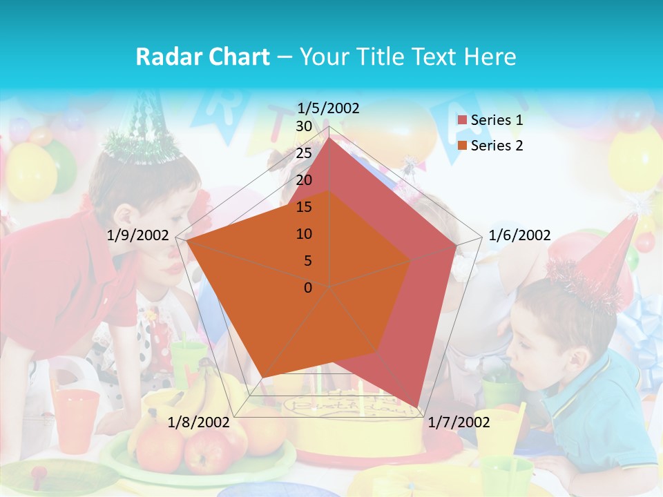 Food Face Makeup PowerPoint Template