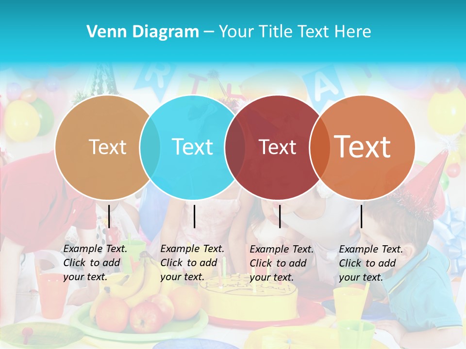 Food Face Makeup PowerPoint Template