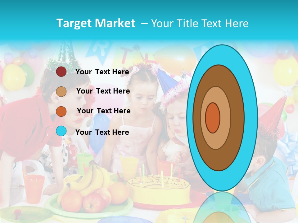 Food Face Makeup PowerPoint Template