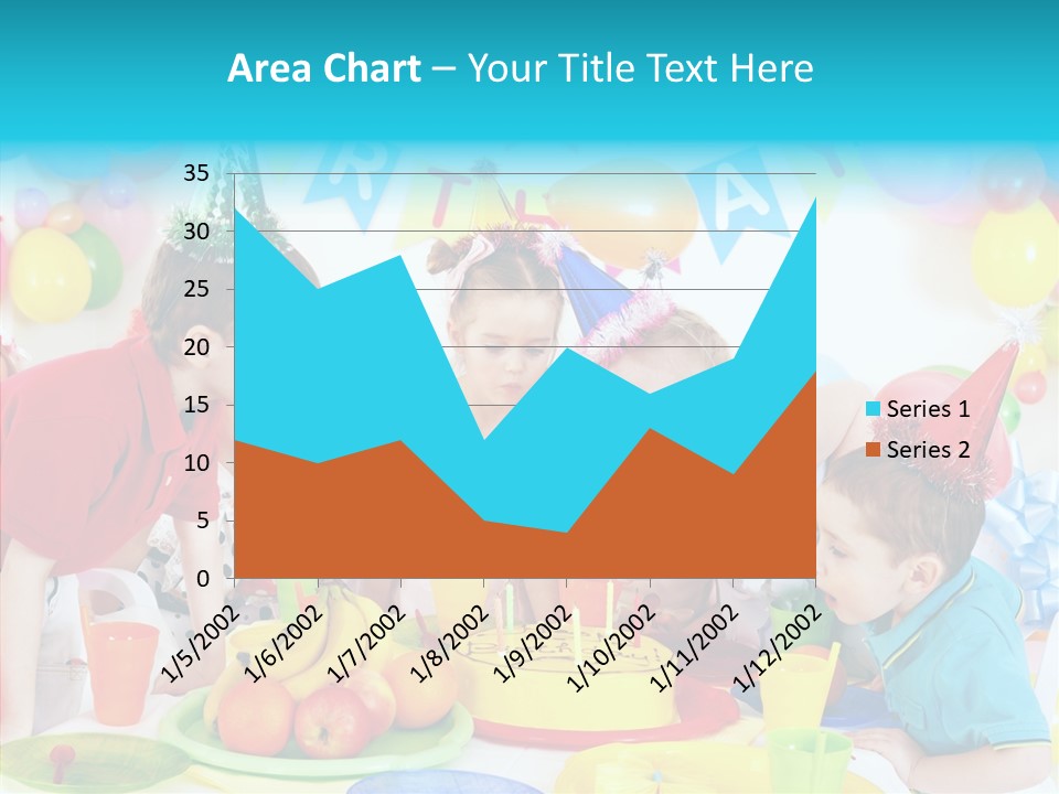 Food Face Makeup PowerPoint Template