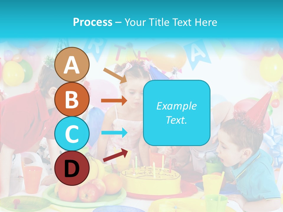 Food Face Makeup PowerPoint Template