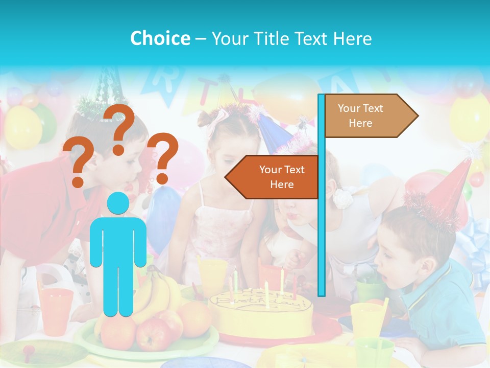 Food Face Makeup PowerPoint Template