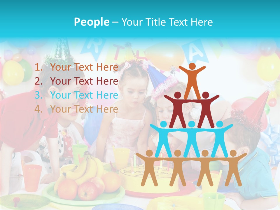 Food Face Makeup PowerPoint Template