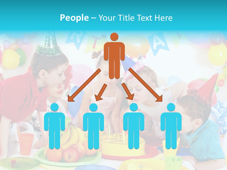 Food Face Makeup PowerPoint Template