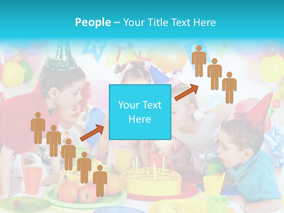 Food Face Makeup PowerPoint Template