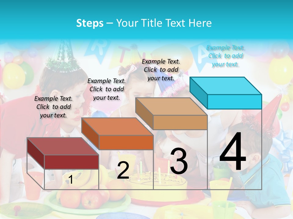 Food Face Makeup PowerPoint Template